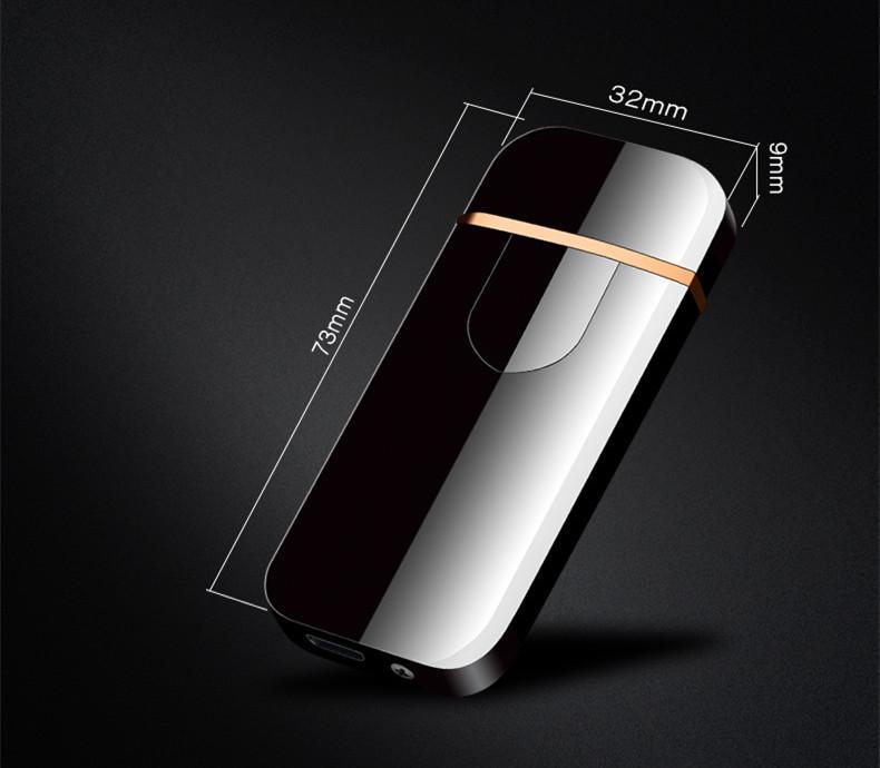 Modern Touch Electric ligter Plasma Lighters Dual arc Lighter USB lighters Flameless Rechargeable Lighter Windproof Lighter Electric lighters for  Men Gift Gadgets Accessories