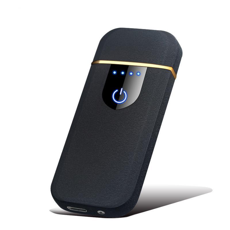 Modern Touch Electric ligter Plasma Lighters Dual arc Lighter USB lighters Flameless Rechargeable Lighter Windproof Lighter Electric lighters for  Men Gift Gadgets Accessories