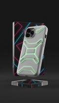 GlowCase modular phone case with dynamic grip